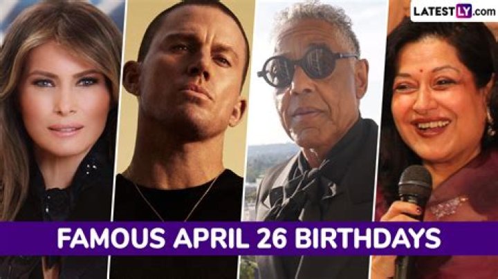 April 26 Birthdays By Profession