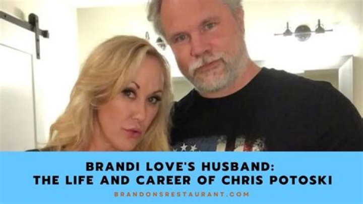 Are Chris Potoski and pornographic actress Brandi Love still married? Know about his wife, children and net worth
