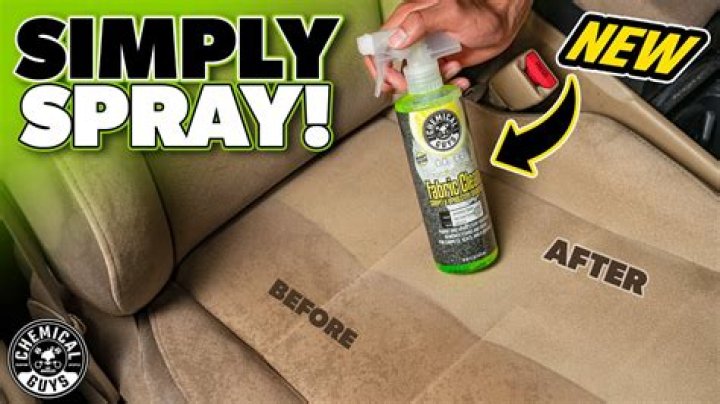 Can you spray paint cloth car seats?