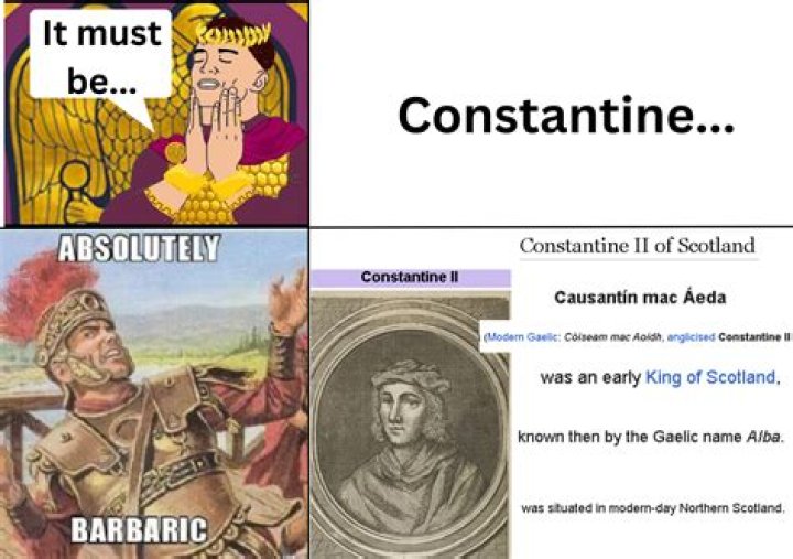 Celebrities named Constantine