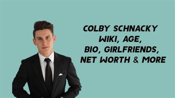 
Colby Schnacky Height, Net Worth, Age, Wiki, Who, Facts, Biography 