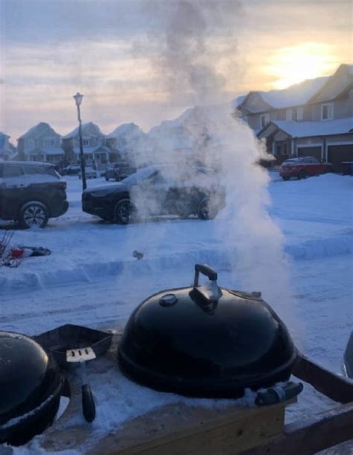 Is it dangerous to grill in cold weather?