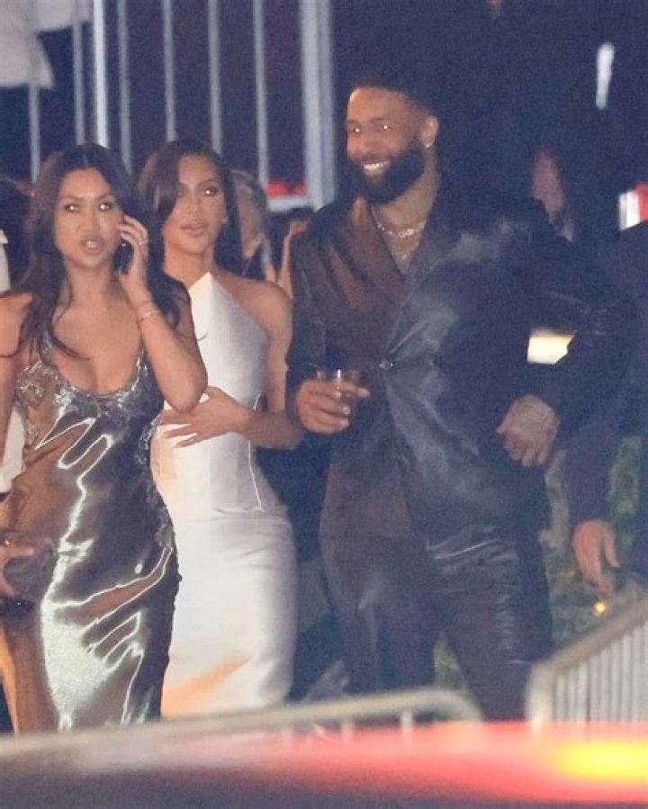 Kim Kardashian and Odell Beckham Jr. Have a Great Time at His Birthday Bash!