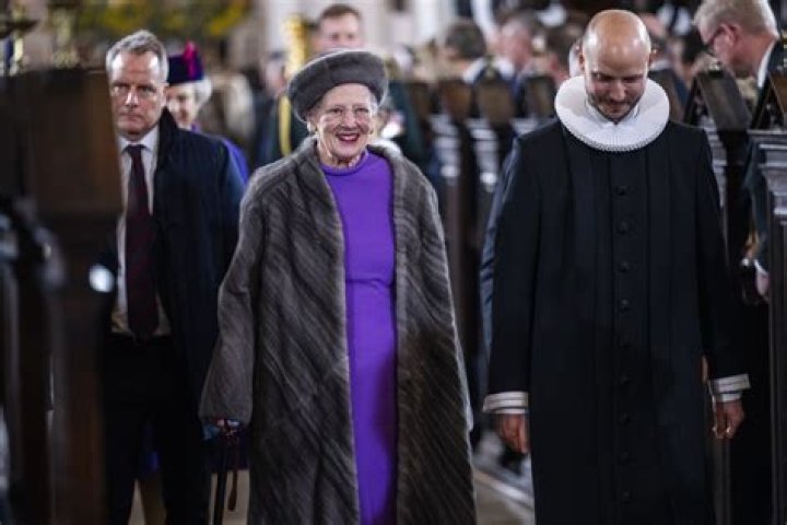 King Frederik & Queen Mary stepped out for a service at Aarhus Cathedral