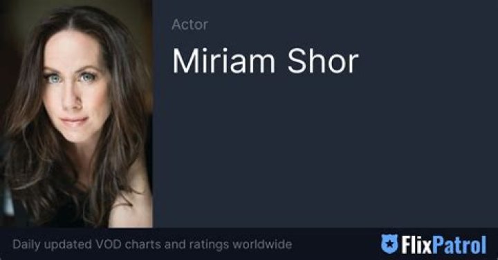 Miriam Shor Bio (Wiki) 