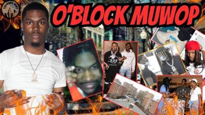 Muwop Oblock Age, Birthday, Wikipedia, Who, Nationality, Biography