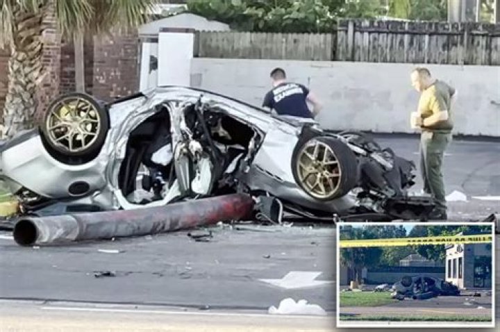 One dead after three Florida teens crash stolen Maserati