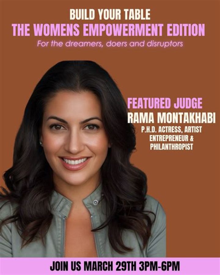 Rama Montakhabi Bio (Wiki) 