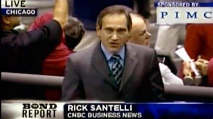 Rick Santelli, CNBC's on-air editor is happily married to his wife, Terri Santelli
