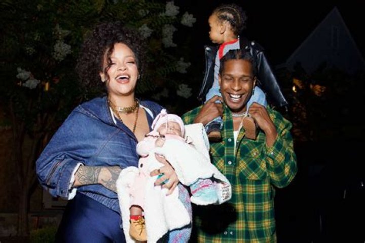 “Rihanna & ASAP Rocky did a photoshoot with their son Riot Rose” links