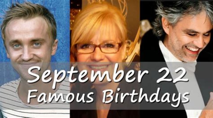 September 22 Birthdays | Famous Birthdays
