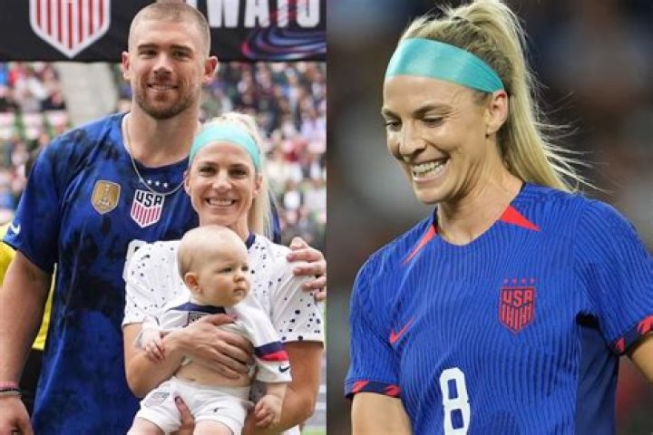 The American soccer player Julie Ertz brings USWNT’s World Cup trophy home ahead of New York parade. Know about her married life