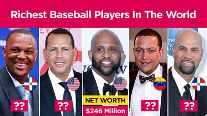 Top 10 richest Baseball players! Find about their net worth, salary, current relationship status, children
