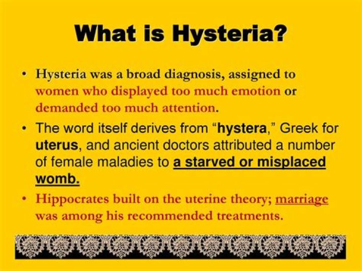 What does Hysteratresia mean?