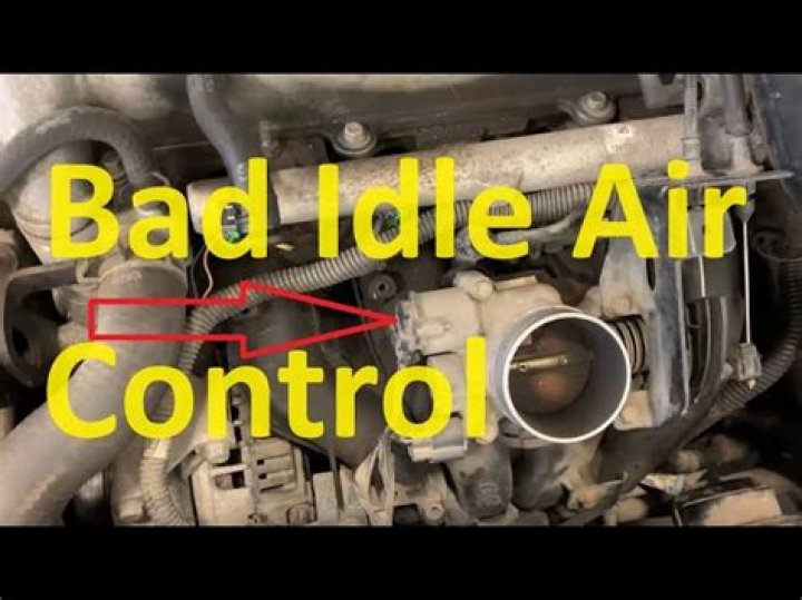 What does the idle air control motor do?