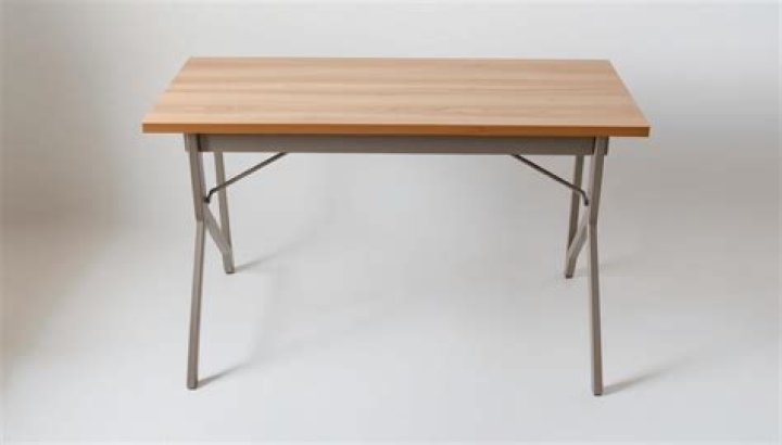 What is the size of a standard folding table?