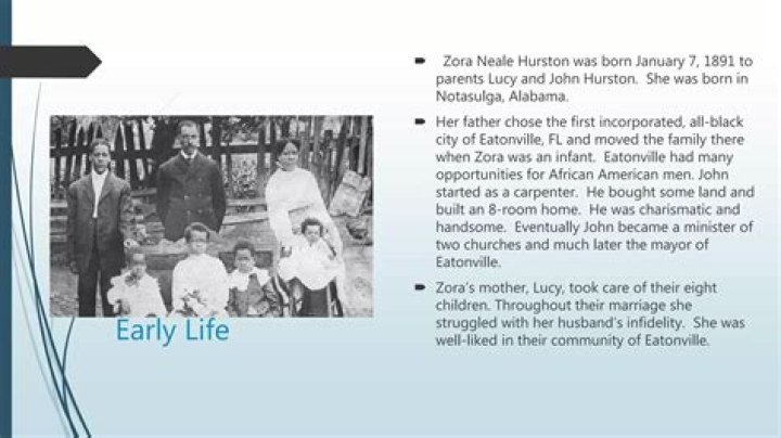 Zora Neale Hurston - Trivia, Family, Bio